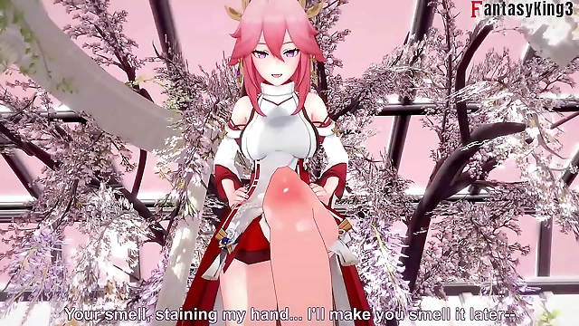 Yae Mikos Luscious Sucking and Fucking POV Promo - Genshin Impact Full & Full POV on PTRN and Sheer Fantasyking3
