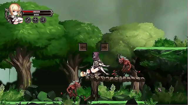 Holy Hell! Cute Blonde Gets Fucked By Men and Monsters in Summon of Asmodeus Hentai Ryona Sex Game