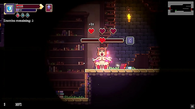 Cum Inside Scarlet Maiden's Hentai World with Insatiable Catgirl's Reverse Cowgirl Ride