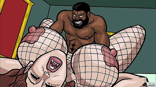 OMG! BBC Slut Gets Down and Dirty as a Sex Slave from Vampire Queen