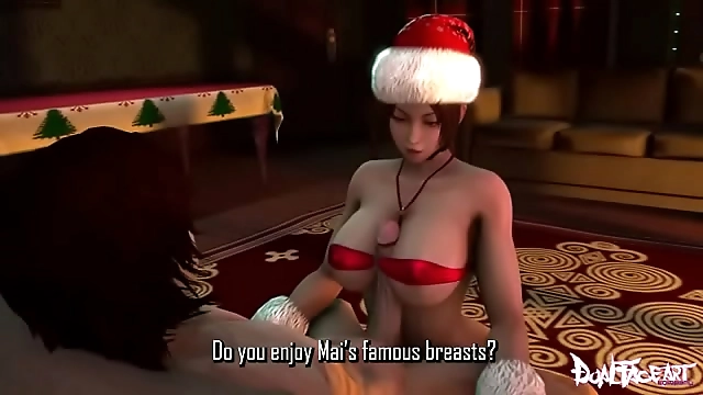 JAV Enchantress Succumbs to Luscious Creampie in Magical Christmas Visuals