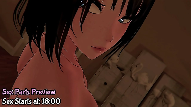 JAV MILF Roommate Gives ASMR Erotic RP with Ear Licks, Kissing, & Fucking