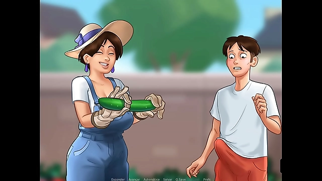 JAV Hottie Diana s Shocking Secret in Summertime Saga Ep 18 - She Plays with Fcking Vegetables!