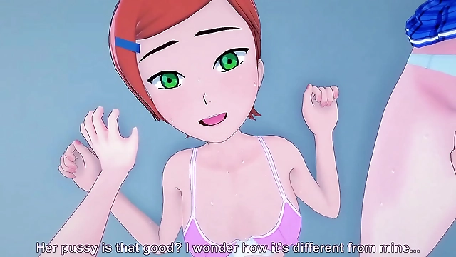 JAV Slut Gwen Tennyson & Violet Parrs Luscious Threesome: Free Video with 2M Views!