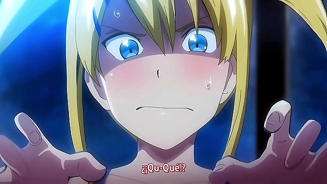 Wet and Wild - Tsuundero Episode 4 in Spanish! Milf Enchantress Gets Soaked to the Bone!