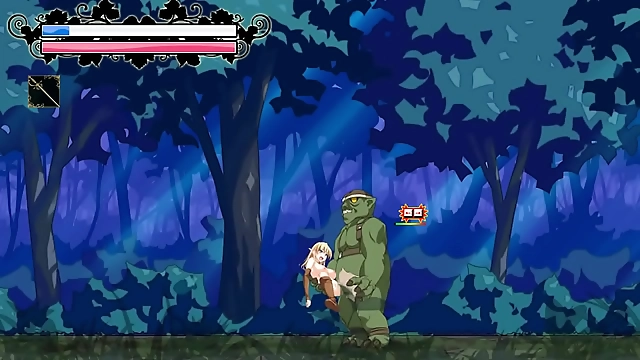 JAV MILF Elina released a new game as an elf girl fucking orcs men in the Elves of fornica forest! Experience the hottest action hentai game!