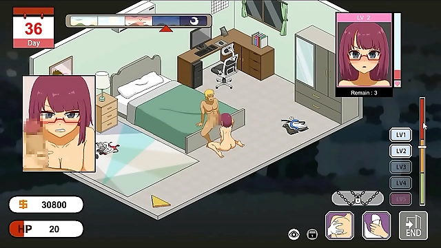 Ride and Handyman: Sexy Worker Romps with His Eager Clients in Steamy Hentai Ryona Game