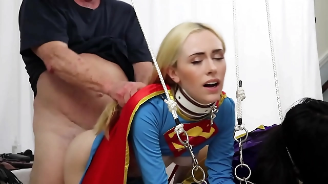 Candy White's Supergirl Solo 1-3: Luscious Viva Athena's Bondage Doggystyle Cowgirl Blowjobs with Deepthroat Oral Sex and Facial Cumshot