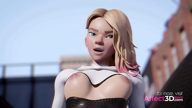 Embrace the Seductive Allure of the Superheroine in Incredible 3D Animation!