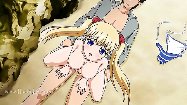 Luscious Airi Gets Fucked by Her Lover on the Beach - Exclusive Hentai Oni Chichi Cap 10