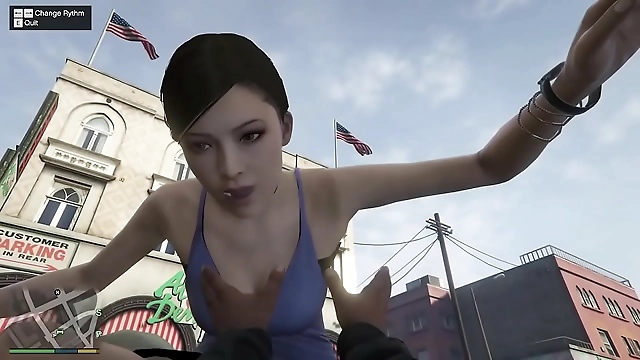 Naughty Ada Wong Is Back for More in GTA V Part 2: Unleash Your Desires with this Luscious Hooker!