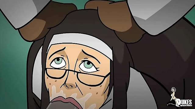 Unholy Desires: Lewd Nun and Mild MILF Get Stretched by BBC