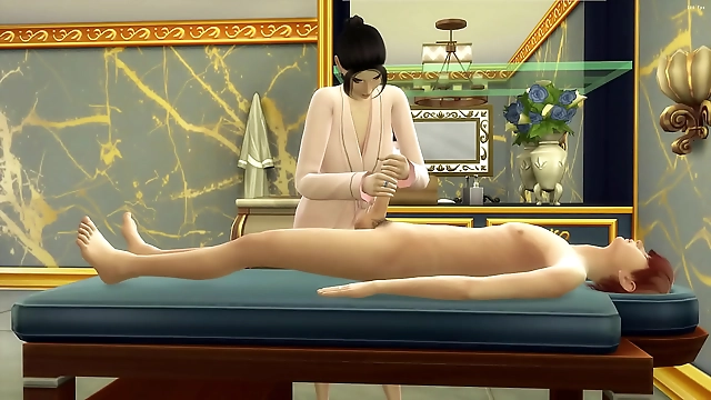 Get Horny with this Japanese Stepmom's Sensual Massage Skills!