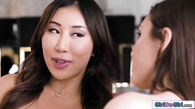 Wow I m Blown Away by this Intense Anal Strapon Fucking of a Busty Asian Goddess!
