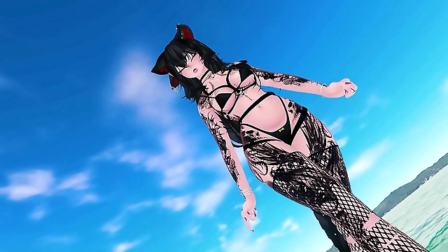 Experience a Sexy Beach Day With Your Futa Goth Girlfriend: A Dirty POV NSFW ASMR RP Fantasy