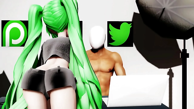 Miku Casting Couch: Part 1 - Luscious Japanese Enchantress' Seduction Techniques