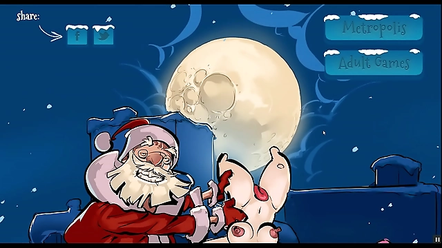 Hentai PornPlay: Santa's Naughty Delivery Gone Wrong in Metropolis Xmas Special