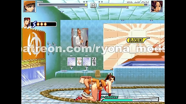 A Luscious Ryona Takes on Mai Shiranui in the KOF World: MUGEN Never Looked So Good!