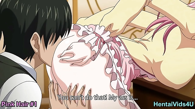 Wow! Did You See That? Incredible Pink Hair Hentai Video 1 - HentaiVids4U