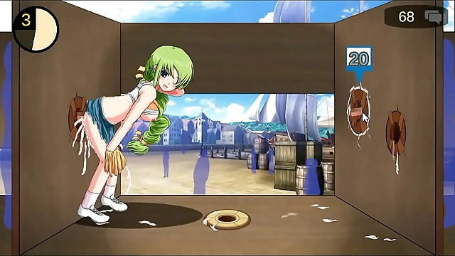 Horny Maid Gets Pounded in Public by Multiple Men in New Hentai Gameplay