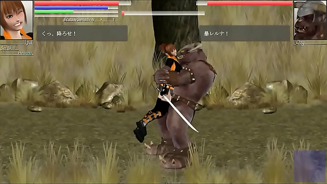 JAV Aya's Hentai Adventure with Monstrous Men in The Hounds of the Blade Ryona Gameplay
