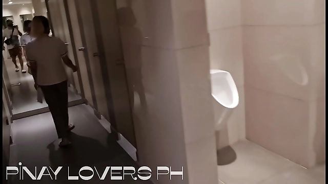Watch as the Alluring Pinay Teacher Gets Kinky in Public Bathroom! 🔥🔥🔥🔥