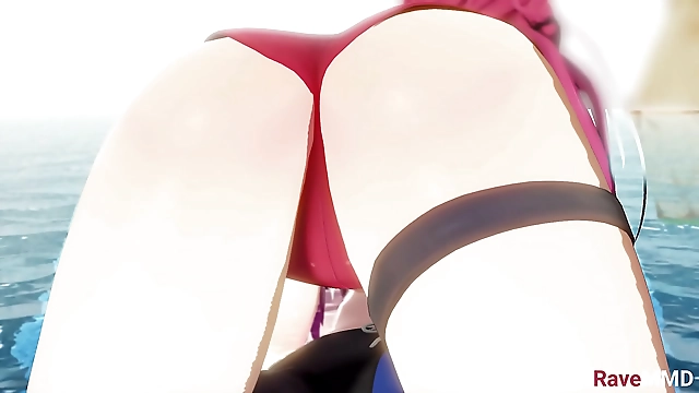 Japanese Pirate Babe Takes her New Crewmates Cock for a Wild Ride on the High Seas