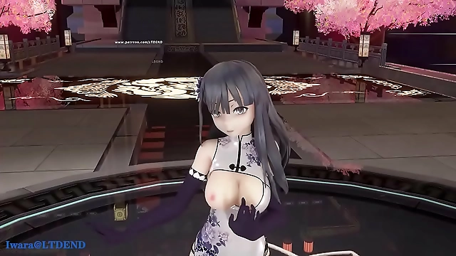 Holy Sh*t! Luscious Lou Tianyi is F*cking Hot in R18-MMD - 1!