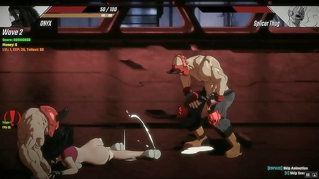 JAV Hentai Battle: Our Hero s Rough Anal Sex Ends with a Creamy Madmax Mob Mini Short