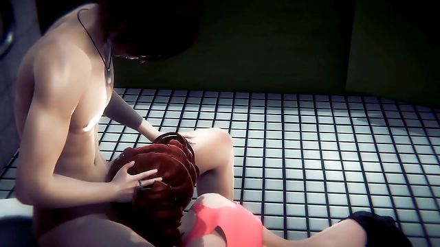 Experience the Ultimate Sex in the Toilet with Luscious Japanese Beauty - Hentai 3D Uncensored