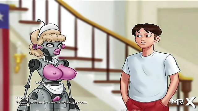 Summertime Saga - Rich Girl Wears Dirty Maid Costume for E3's Ecstatic Adventure