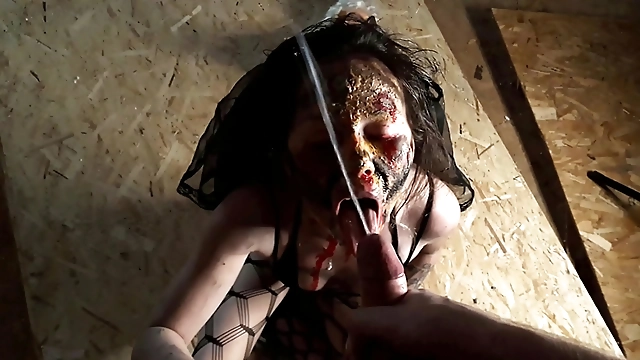 JAV Porn: Luscious Zombie Wife Swallowing Cum in Her Mouth!