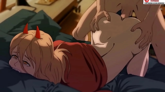 Unleash Your Lust with this Denji Chainsaw Man Hentai! Enchantress MILF Goes Wild!