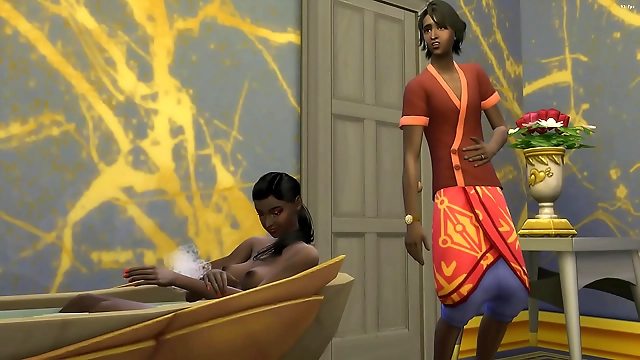 JAV Indian Step Mom And Son s Steamy Bath Time