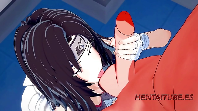 JAV Hentai Fan-favorite Kurenai Blows Naruto and Gives Him a Mouthful of Cum!