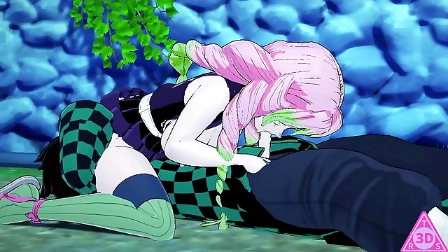 JAV Tanjiro Mitsuri Blowjob Handjob Hentai Videos, Kimetsu No Yaiba Gameplay Porn Uncensored Cumshot