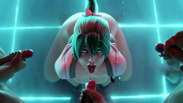 Japanese Ahegao 3D Compilation: Enchantress Aria Juju Enters the World of Pleasure