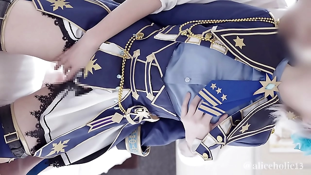 Japanese Idol Game Cosplaying Sluts in Stage Costume Creampies Compilation Hentai Video