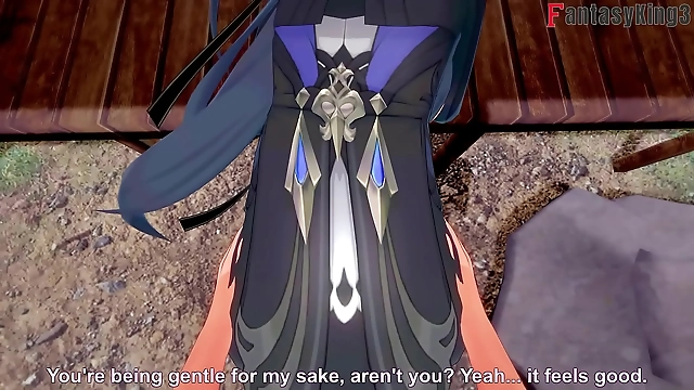 Experience the Ultimate Ahegao Face Hard with Clorinde - Free POV for Genshin Impact Fans ~ Sheer & PTRN Fantasyking3