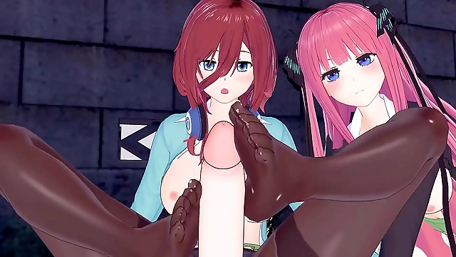 Follow Me to the Ravishing Miku Nakano and the Alluring Nakano Sisters