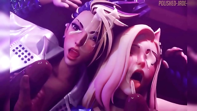 Discover the Alluring Charm of Akali and KDA in this 3D Hentai Adventure!