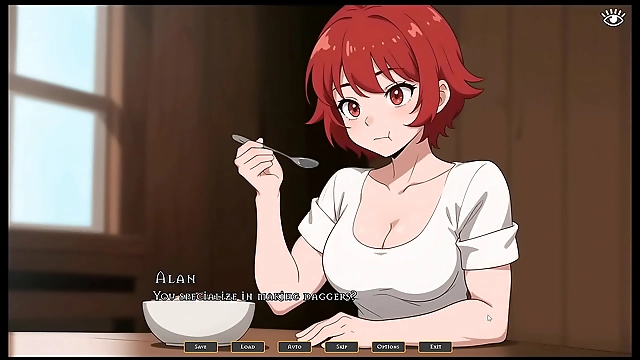JAV Tomboy Love in Hot Forge Hentai Game Ep1 - Shes Masturbating on Your Behalf!
