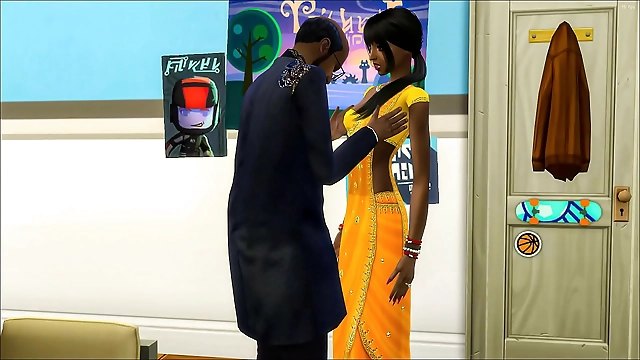 Awesome JAV: Indian Step-Dad Pays for His In s Sexual Services to Publish His Book