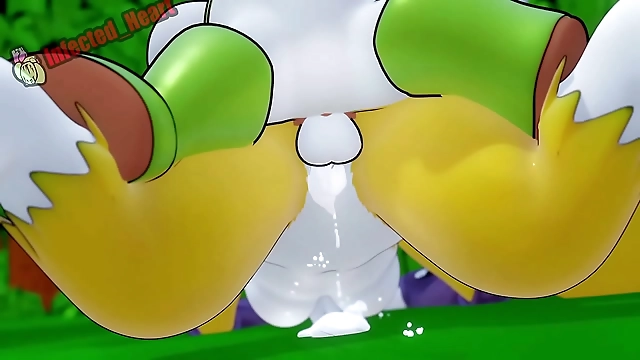 Live the Kawaii Dream with Renamon and Kumamon's Soothing Sound Loop