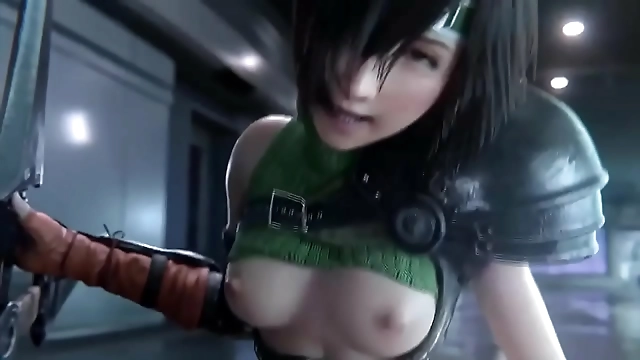 Yuffie Kisaragi the Luscious Enchantress Takes Control of Her Lover s Cock in Final Fantasy
