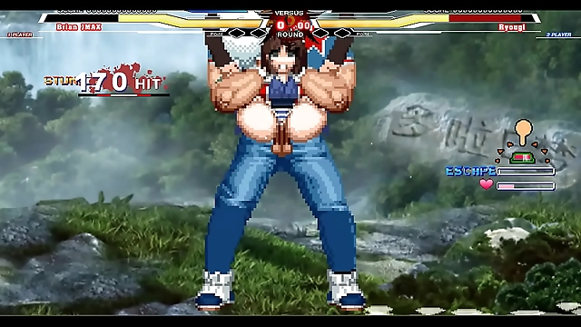 Intense Battle: Luscious Brian vs Alluring Ryougi Shiki – Japanese Sexy Showdown