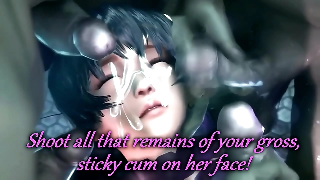 Japanese AV Actress Taimanin Asagi Gets Pounded by Horny Orcs in Ultimate Interracial Fetish Video!