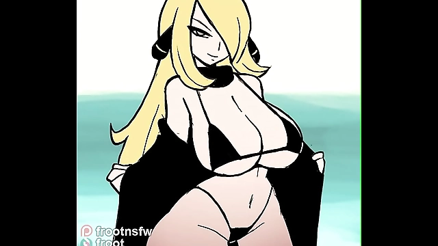 Luscious Cynthia s Fiery Hentai Reward: Exploring the Pokemon World of Pleasure