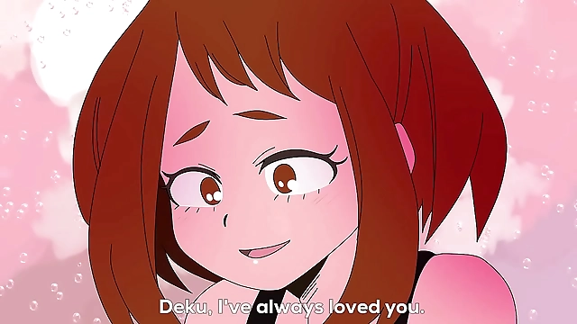 Japanese Beauty Uraraka Gets Fucked by Midoriya After Confessing Her Love: Must-Watch JAV!