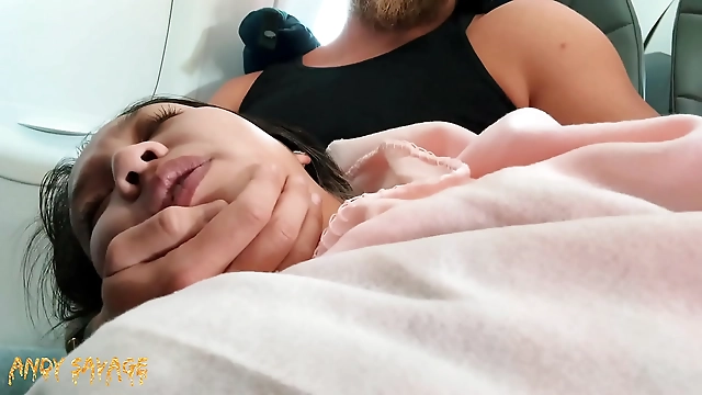 Asian Hottie Fingering on a Mile-High Clubairplane:Get Ready for a Mind-Blowing Experience!